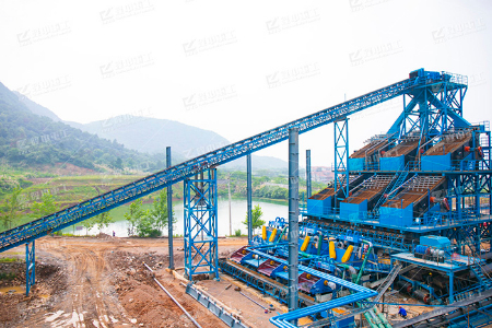 隆中重工EPC承建湖北武穴长江矿业公司二期砂石骨料项目投产